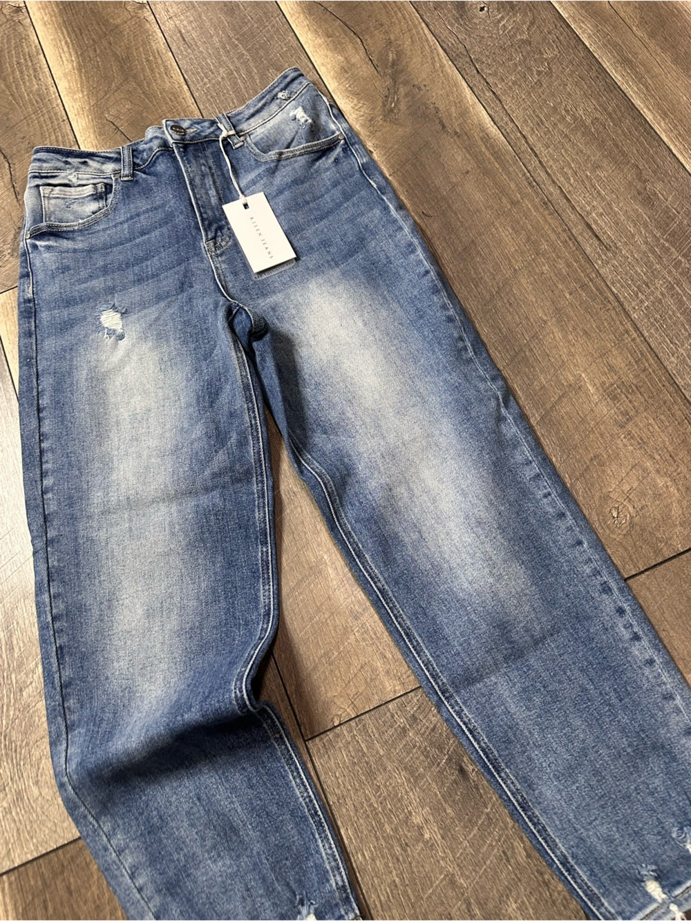 Risen Hi Rise Boyfriend Fit Jeans