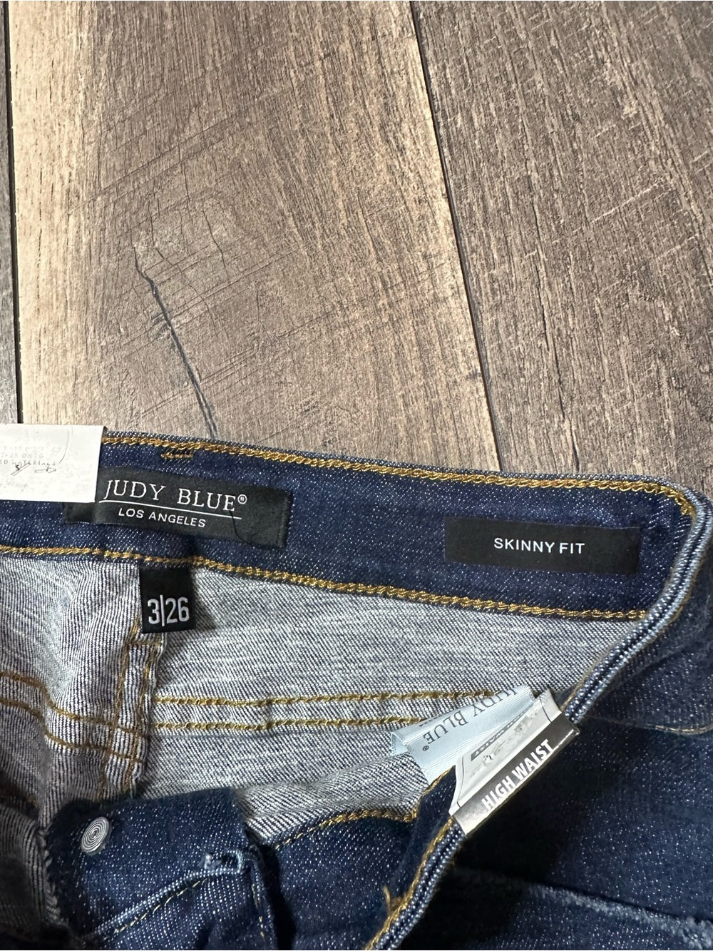 Judy Blue Buttonfly Skinny Fit Jeans