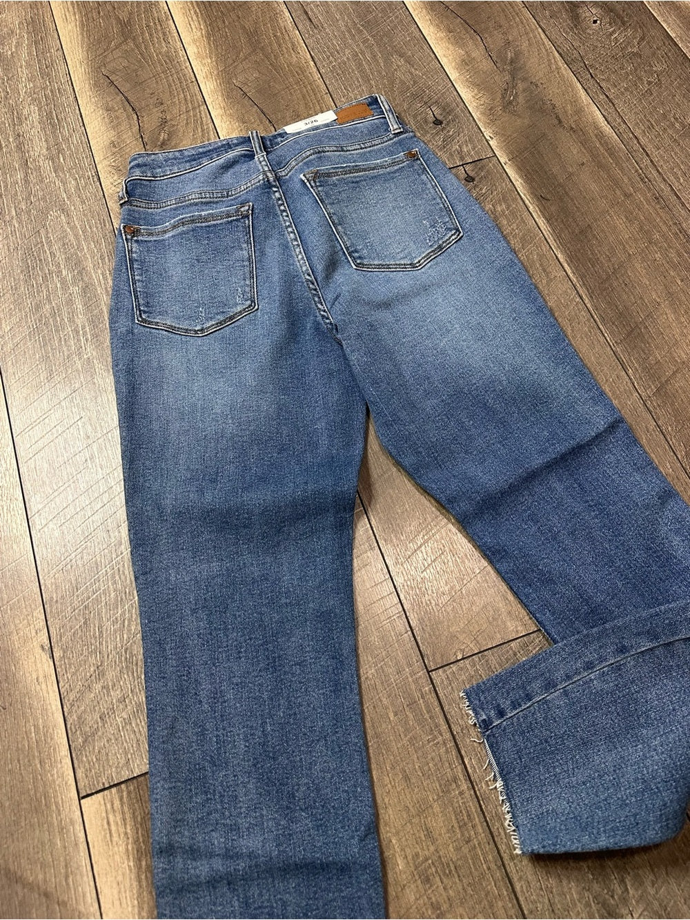 Judy Blue Relaxed Fit Sunflower Embroidered Jeans