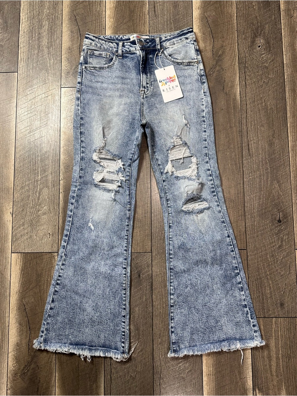 Freckled Poppy x Risen Flare Jeans