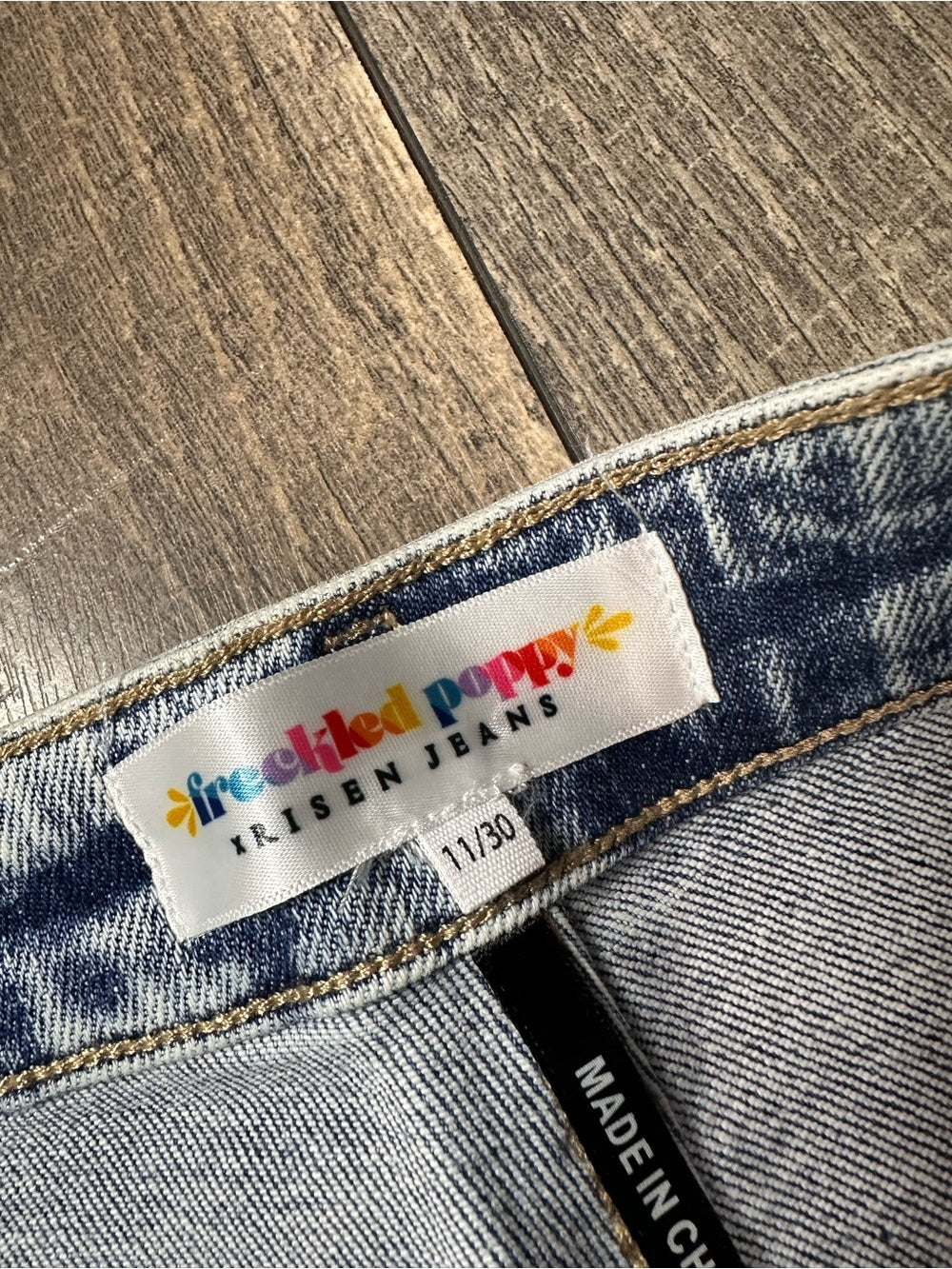 Freckled Poppy x Risen Flare Jeans
