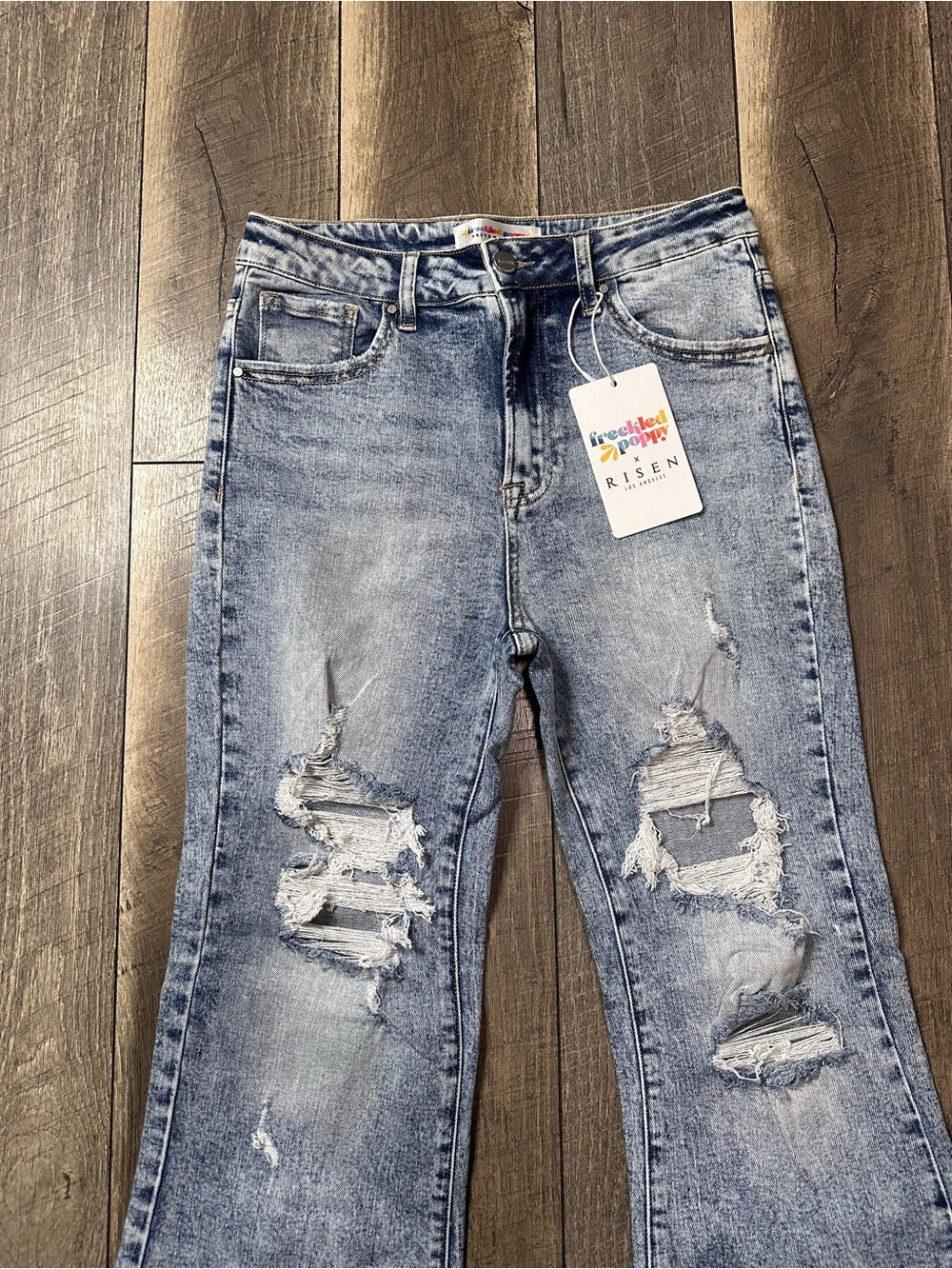 Freckled Poppy x Risen Flare Jeans