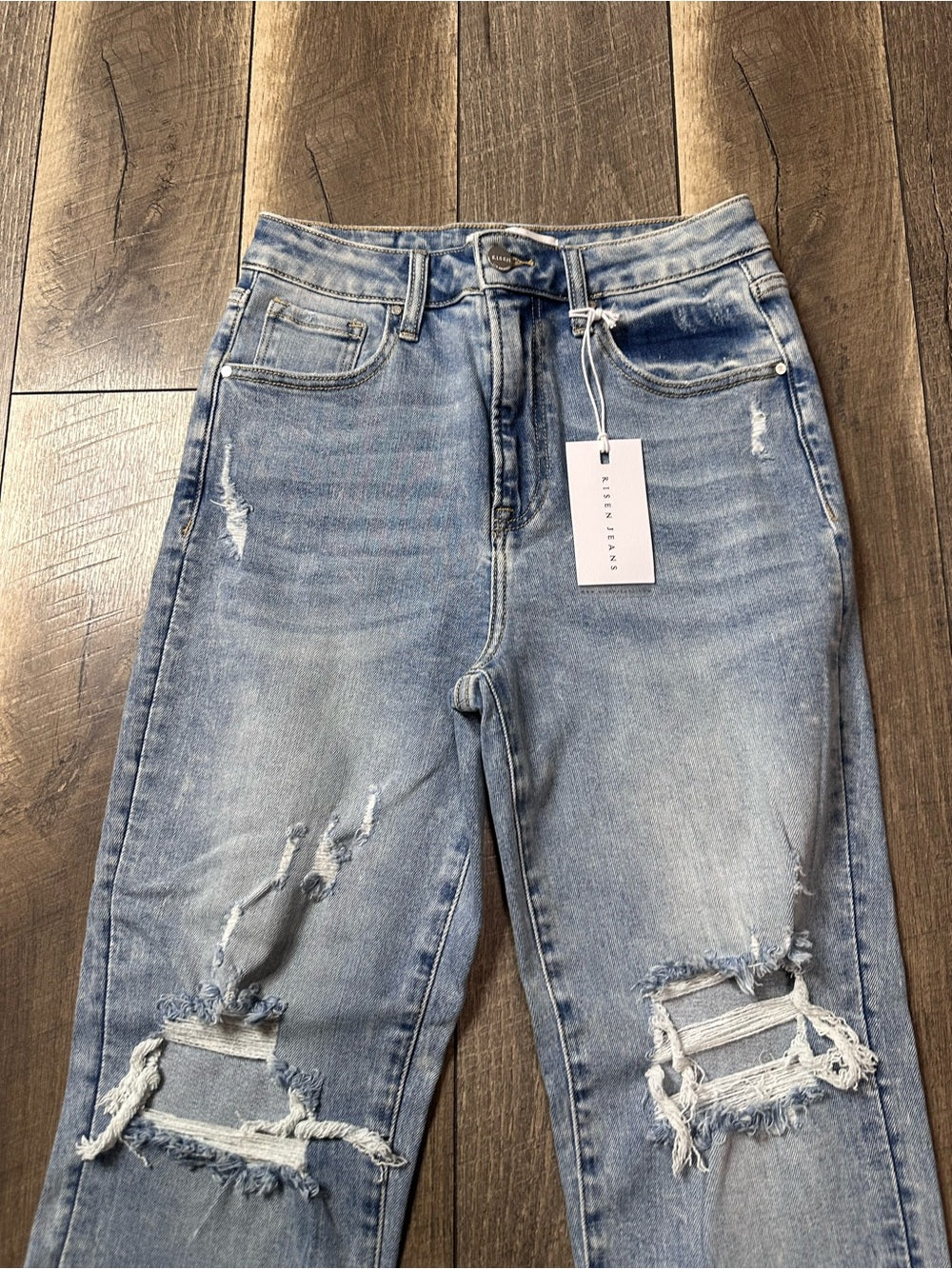 Risen Hi Rise Mom Jeans