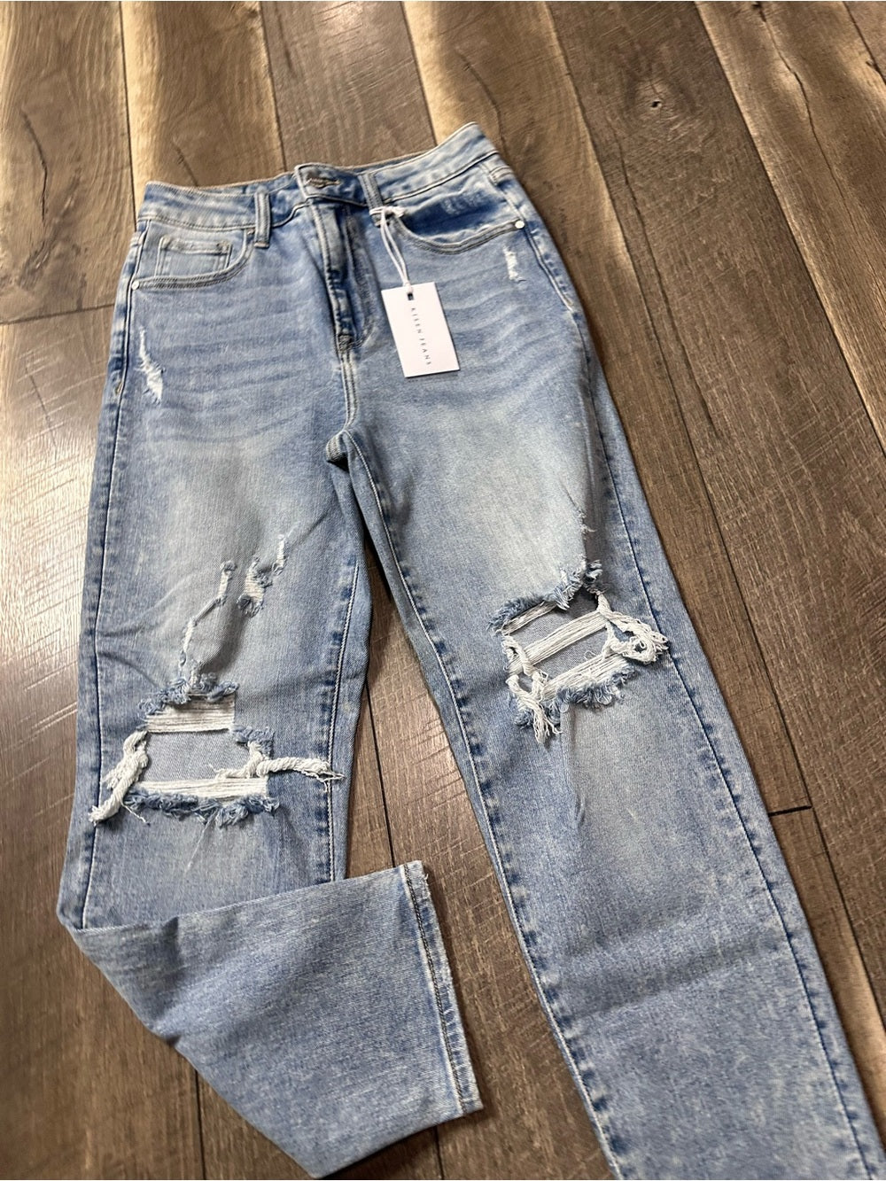 Risen Hi Rise Mom Jeans