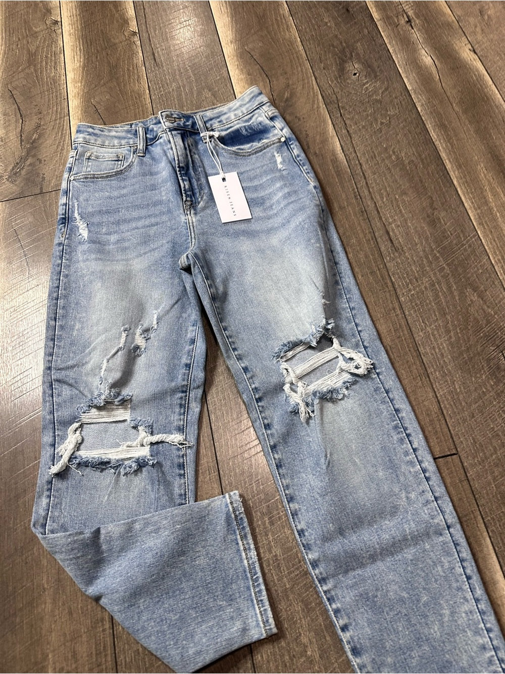Risen Hi Rise Mom Jeans