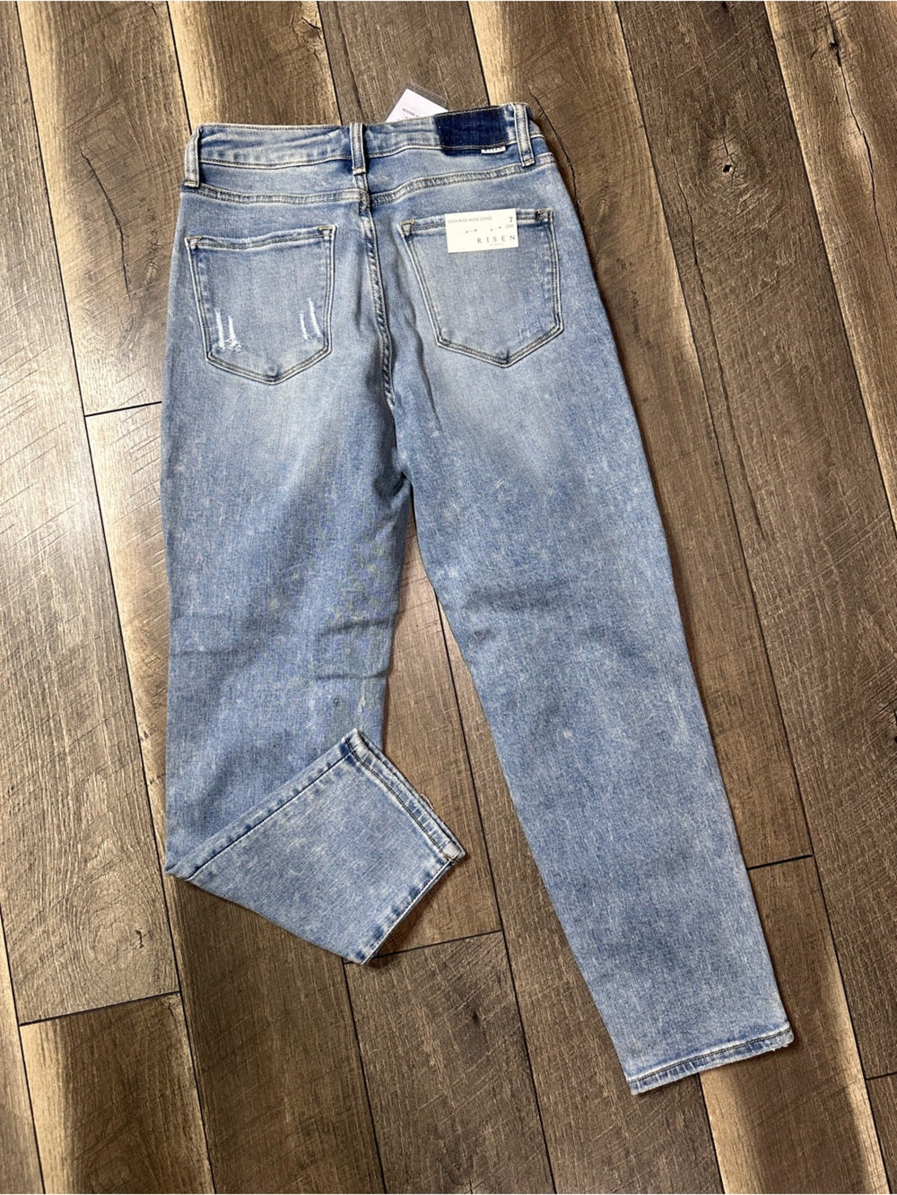 Risen Hi Rise Mom Jeans