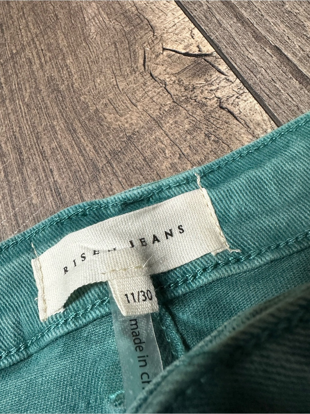 Risen Teal Cargo Pants