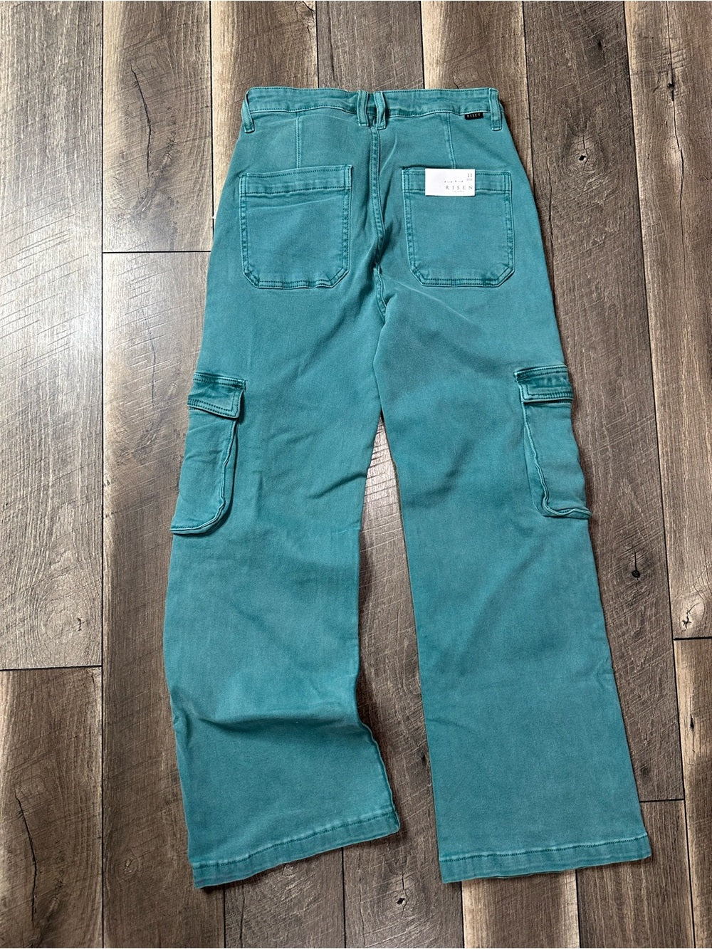 Risen Teal Cargo Pants