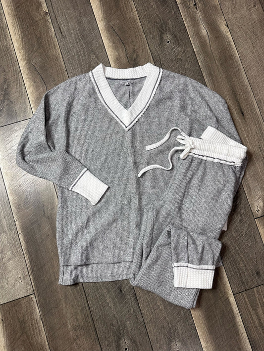 White Birch Cozy Soft Jogger Set
