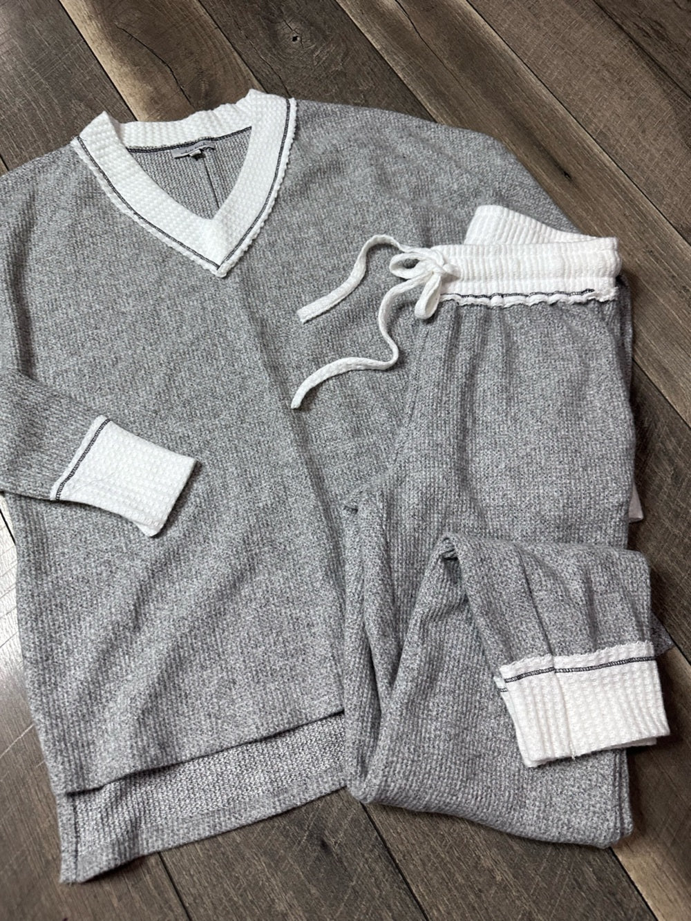 White Birch Cozy Soft Jogger Set