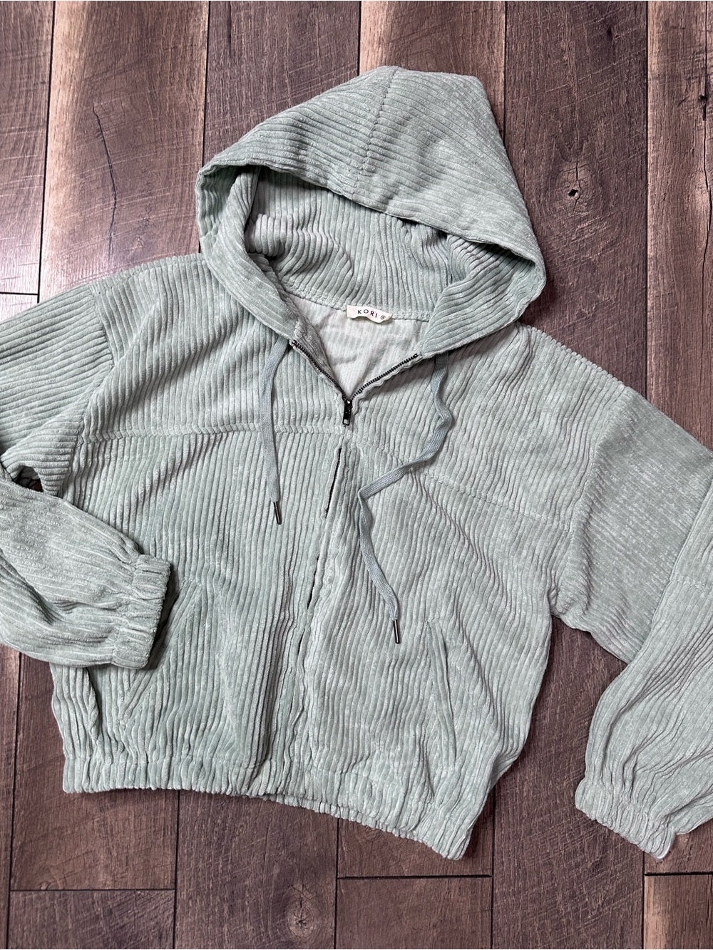 Kori Crop Zip Up Jacket