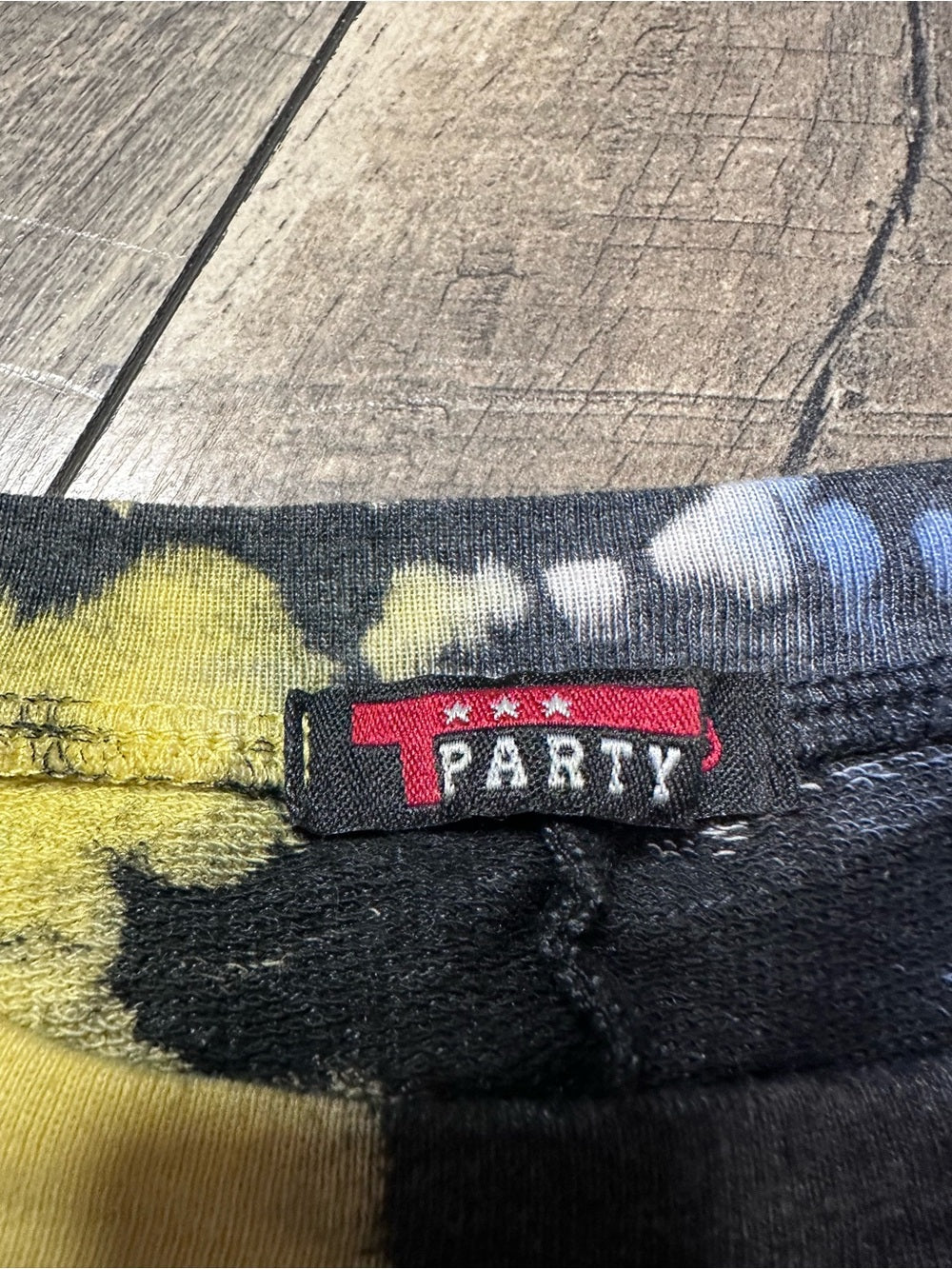 T Party Tie Dye Long Sleeve