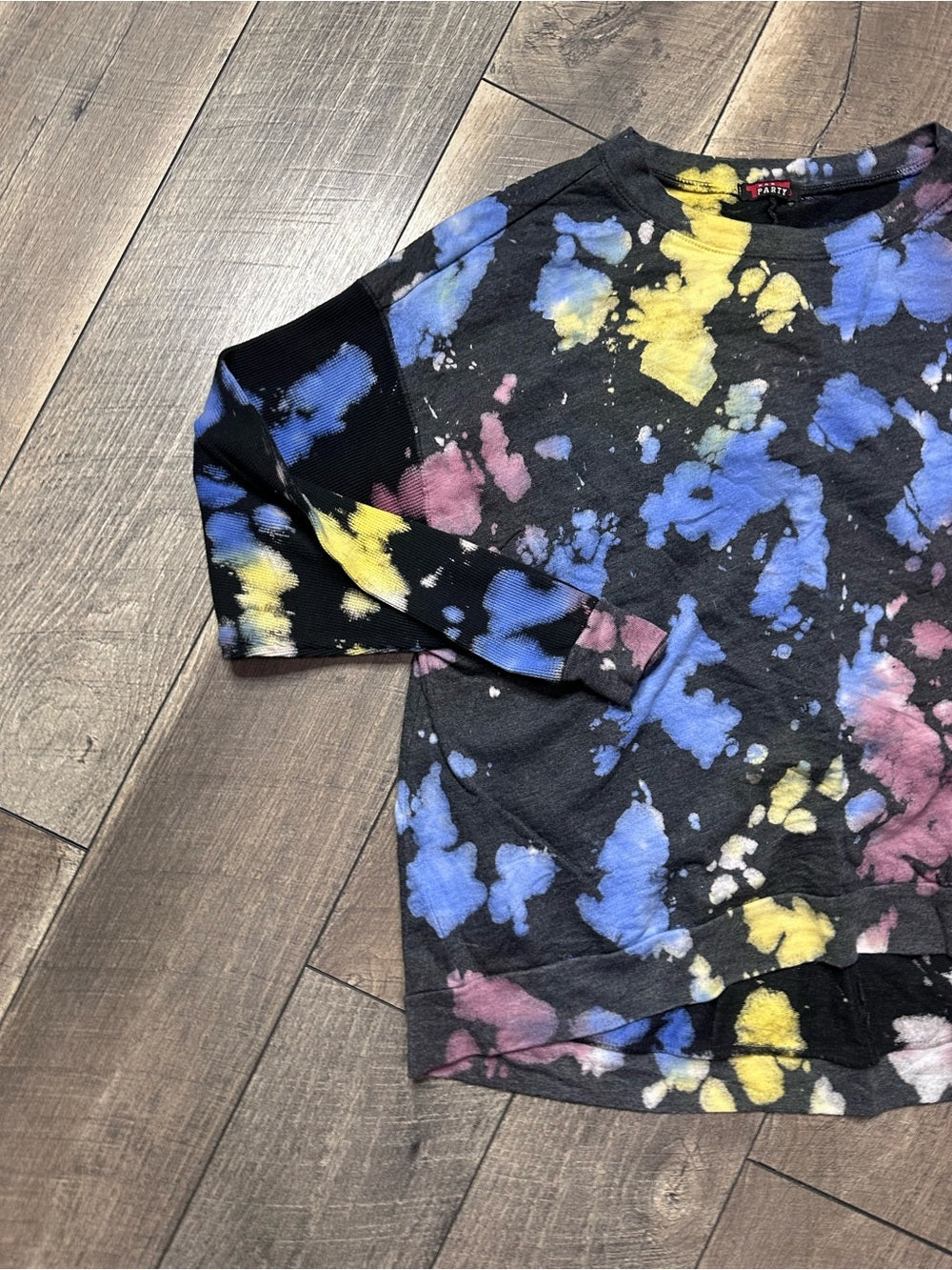 T Party Tie Dye Long Sleeve