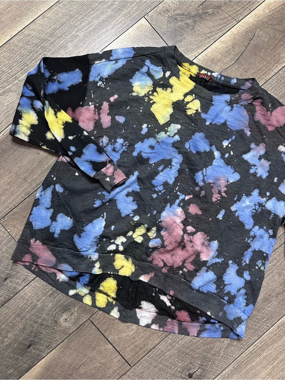 T Party Tie Dye Long Sleeve