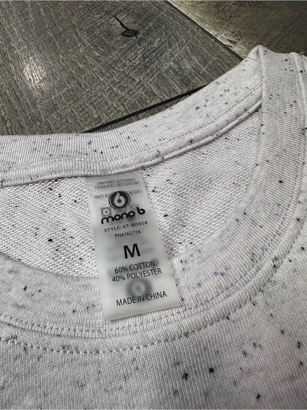 Mono B Short Sleeve Sweatshirt