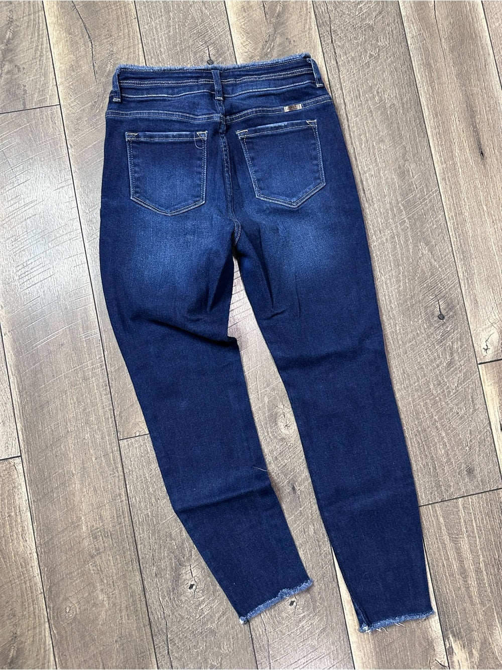 Kancan Double Button Skinny Jeans