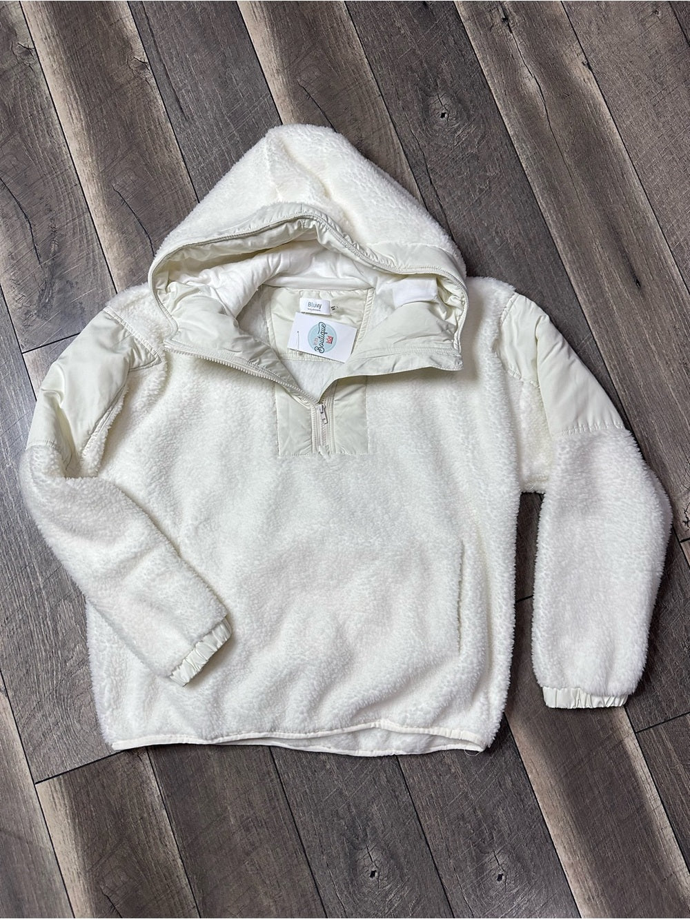 Bluivy Sherpa 1/2 Zip Jacket