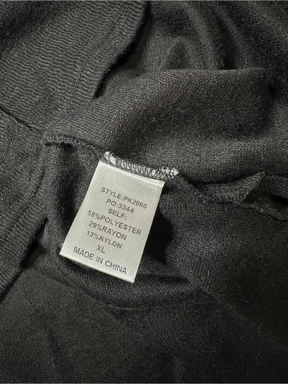 Gigo Plus Black Tank Top