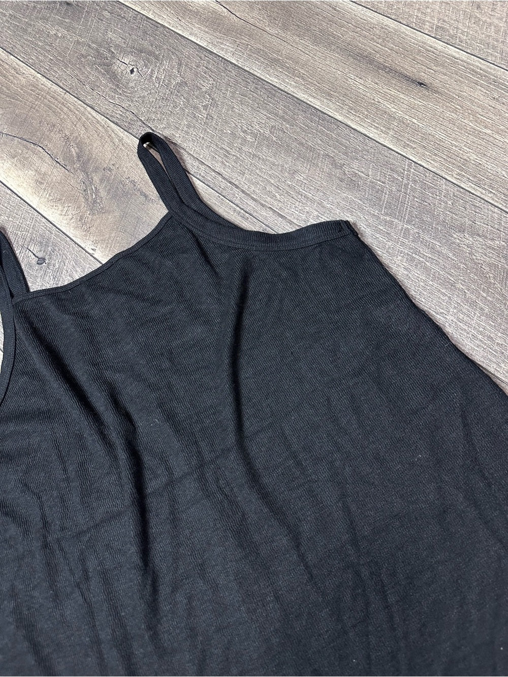 Gigo Plus Black Tank Top
