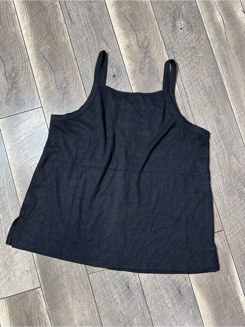 Gigo Plus Black Tank Top