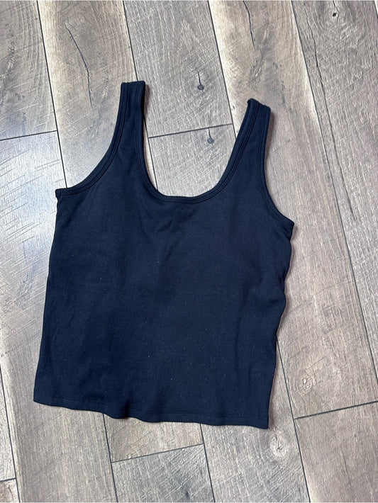 Abercrombie & Fitch Bra-Free Collection Ribbed Tank Top