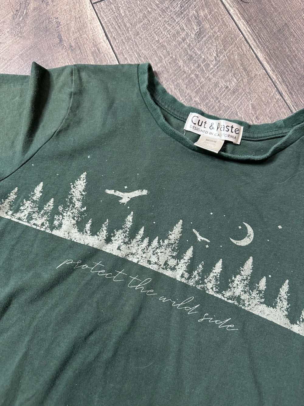 Cut & Paste Short Sleeve T-Shirt
