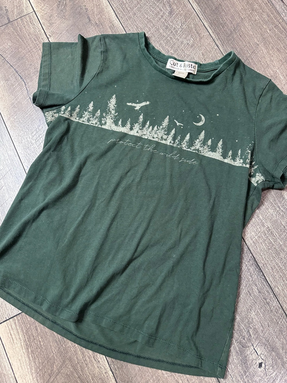 Cut & Paste Short Sleeve T-Shirt