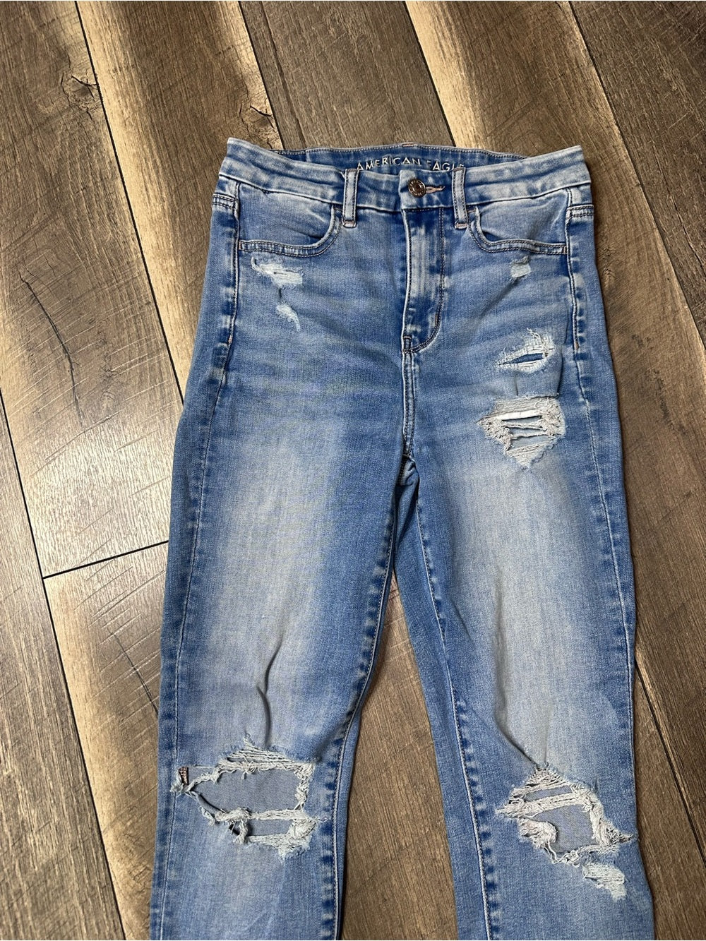 American Eagle Super Hi Rise Jeggings