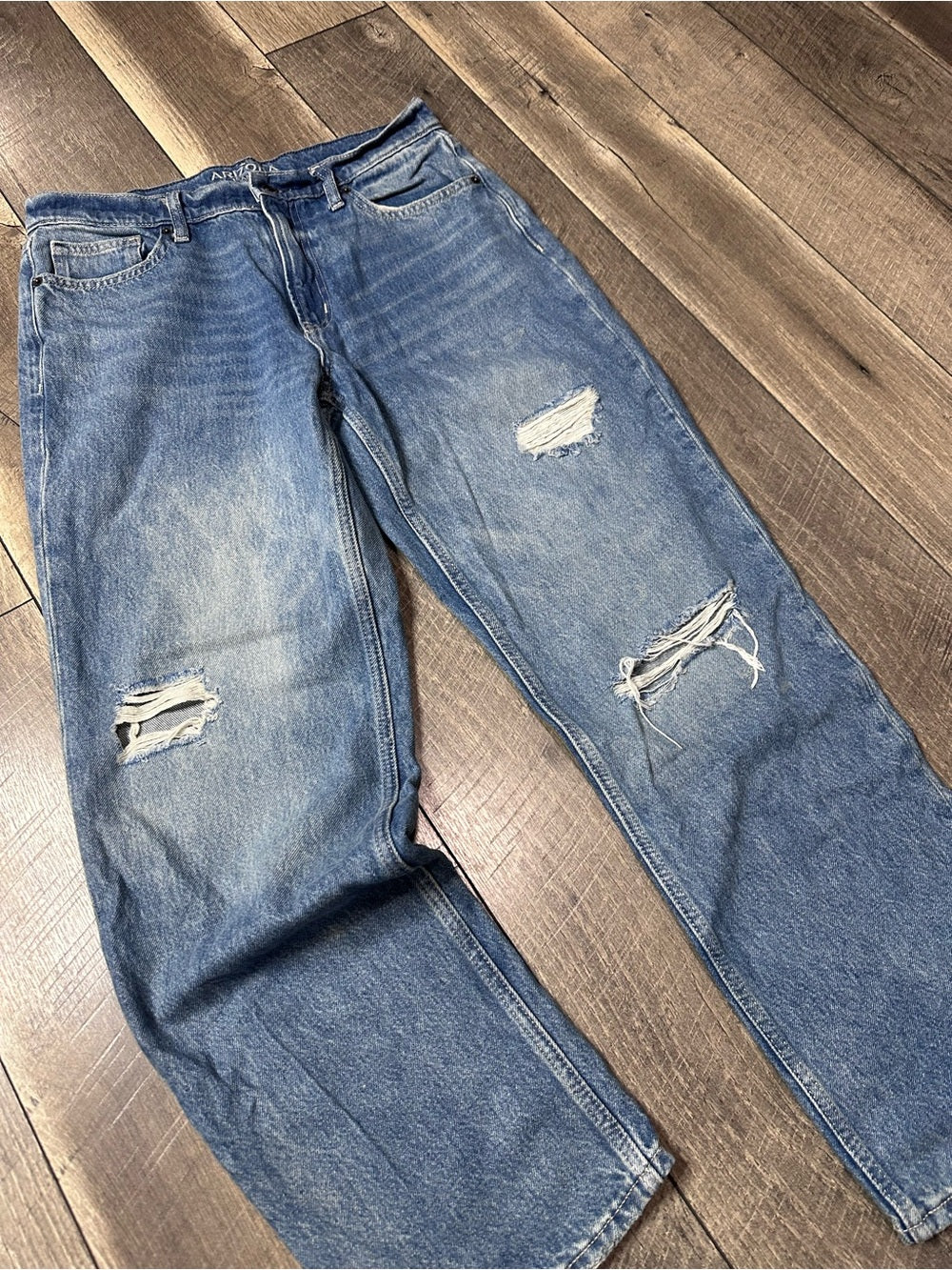 Arizona Jean Co Low Rise Dad Jeans