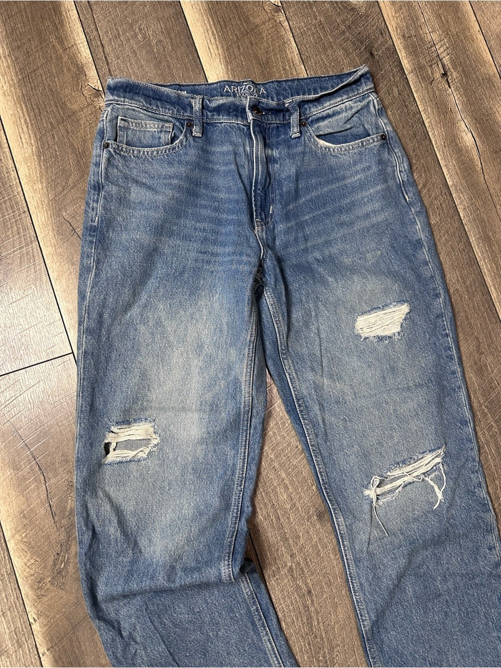 Arizona Jean Co Low Rise Dad Jeans