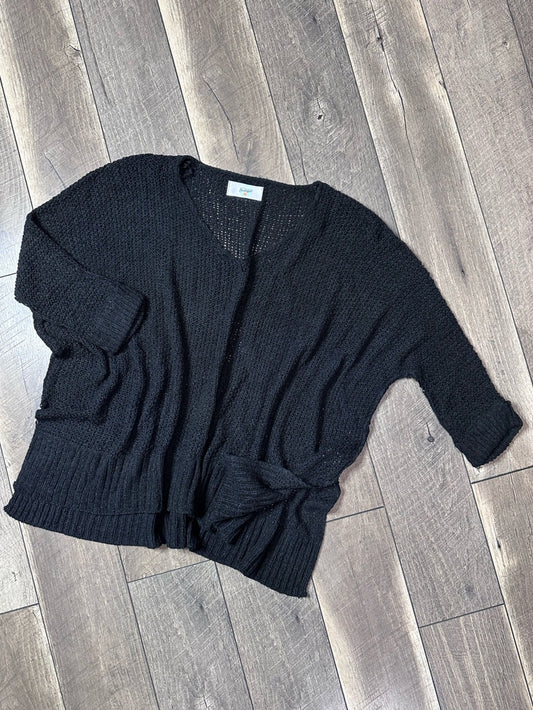 31:25 Oversized Black Sweater