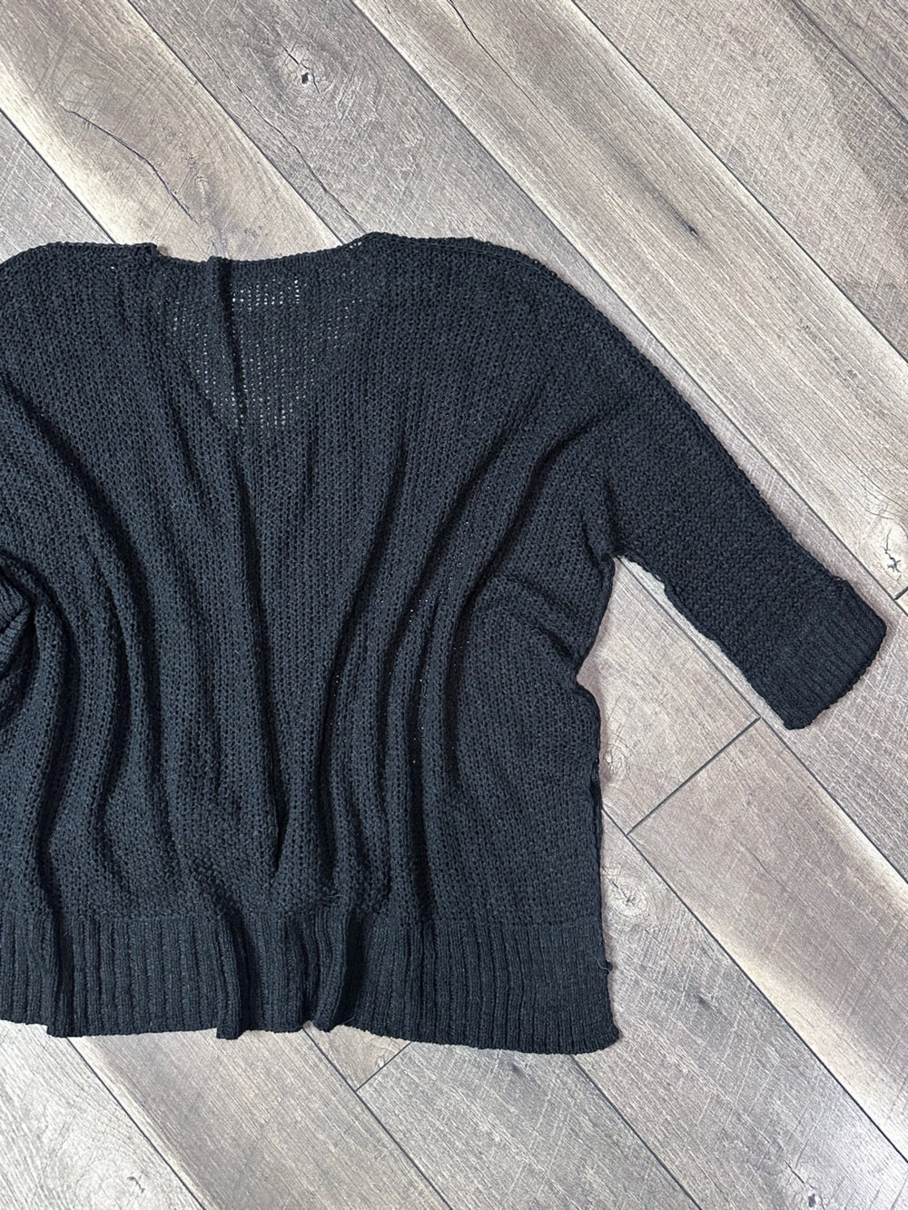 31:25 Oversized Black Sweater