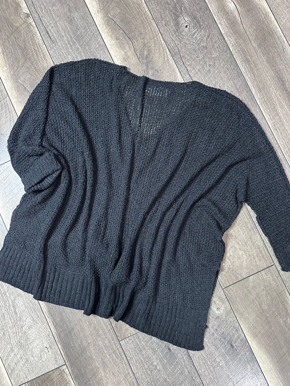 31:25 Oversized Black Sweater