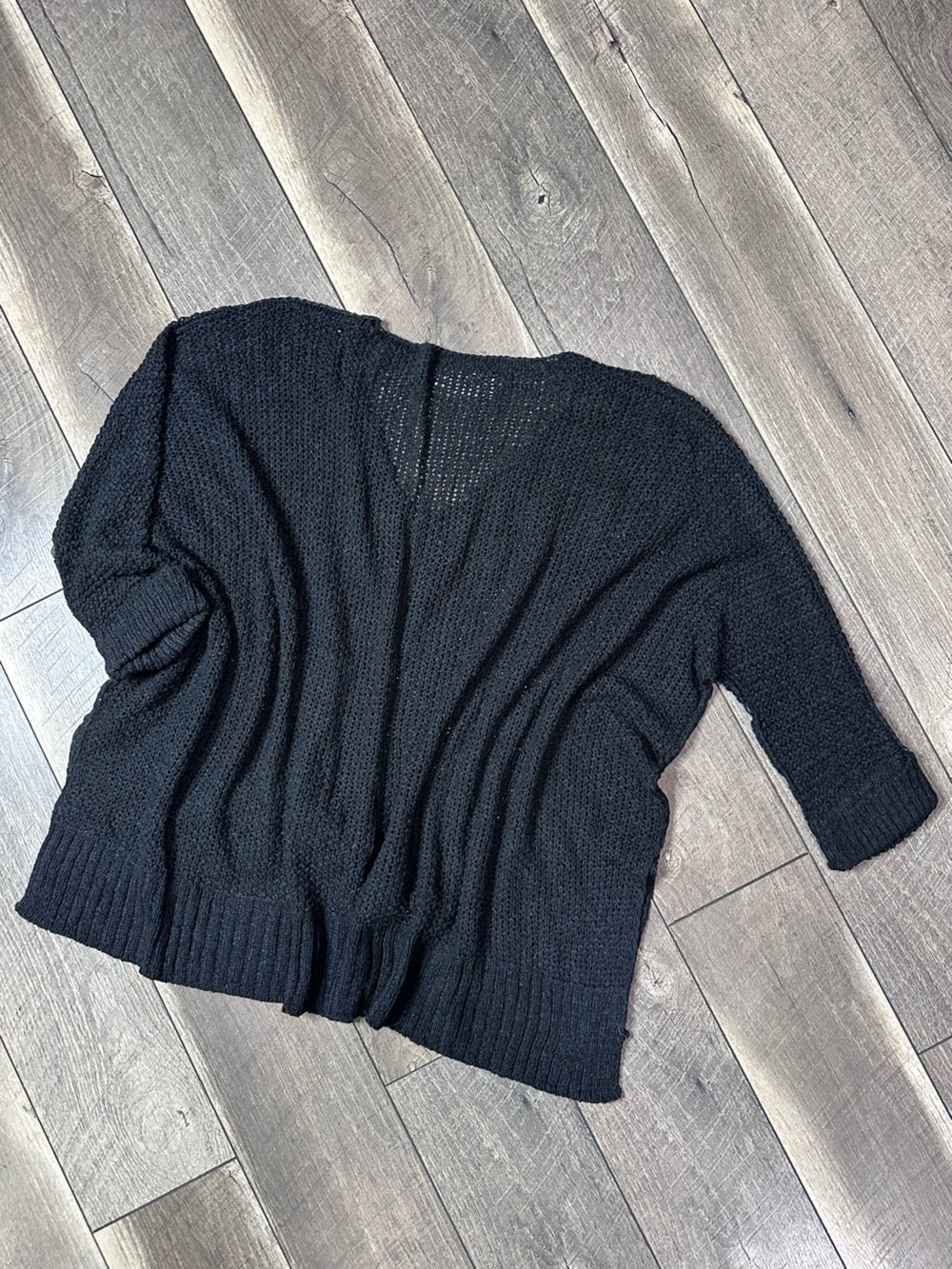 31:25 Oversized Black Sweater