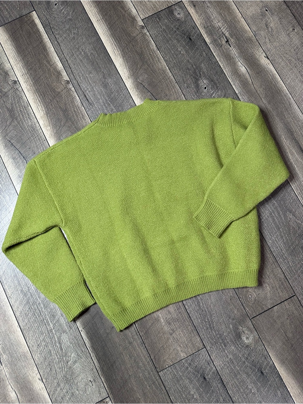 Easel Oversized Smiley Sweater