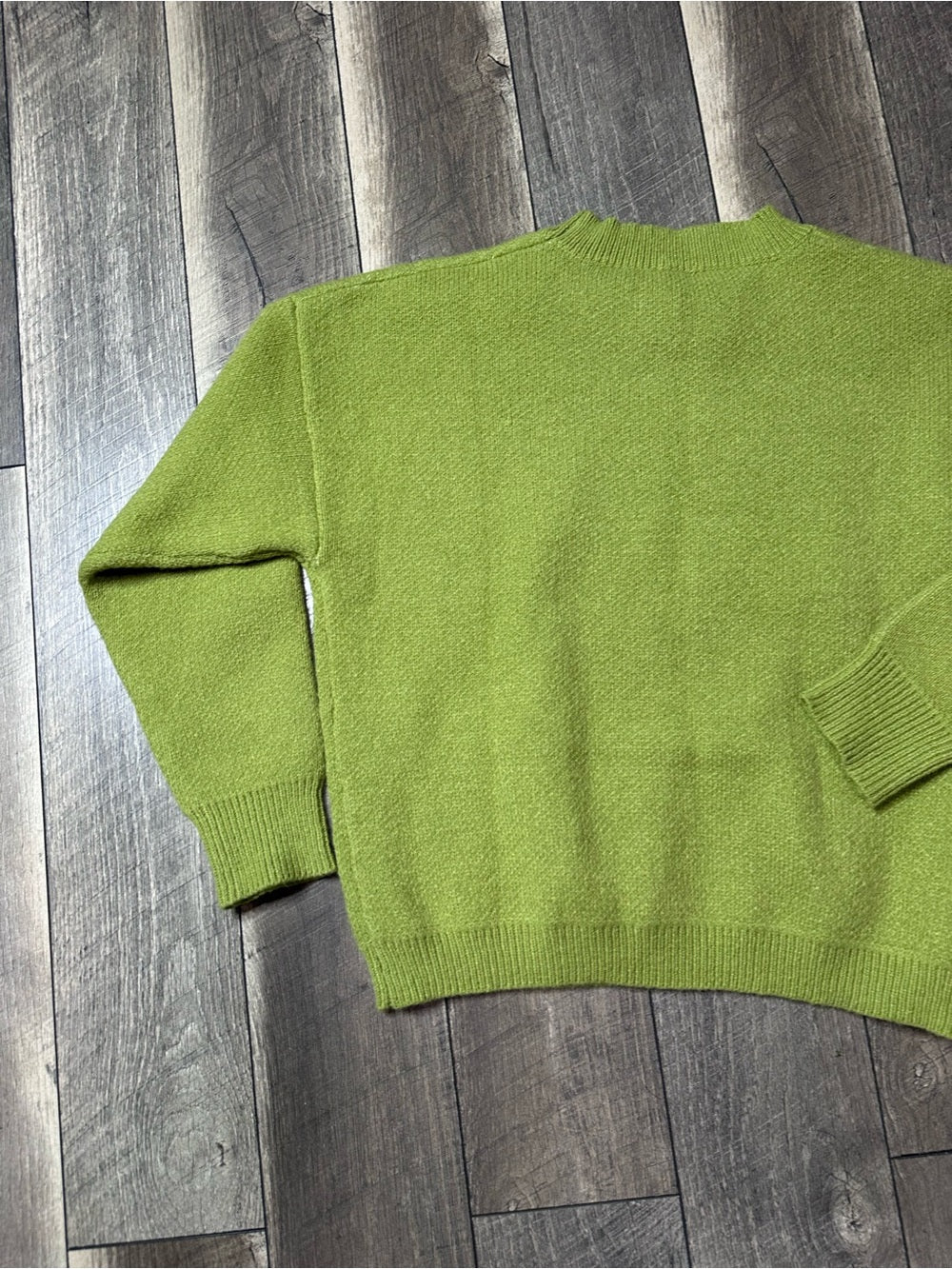 Easel Oversized Smiley Sweater