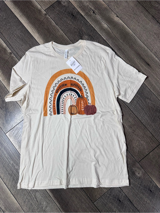 Bella Canvas Fall Rainbow T-Shirt