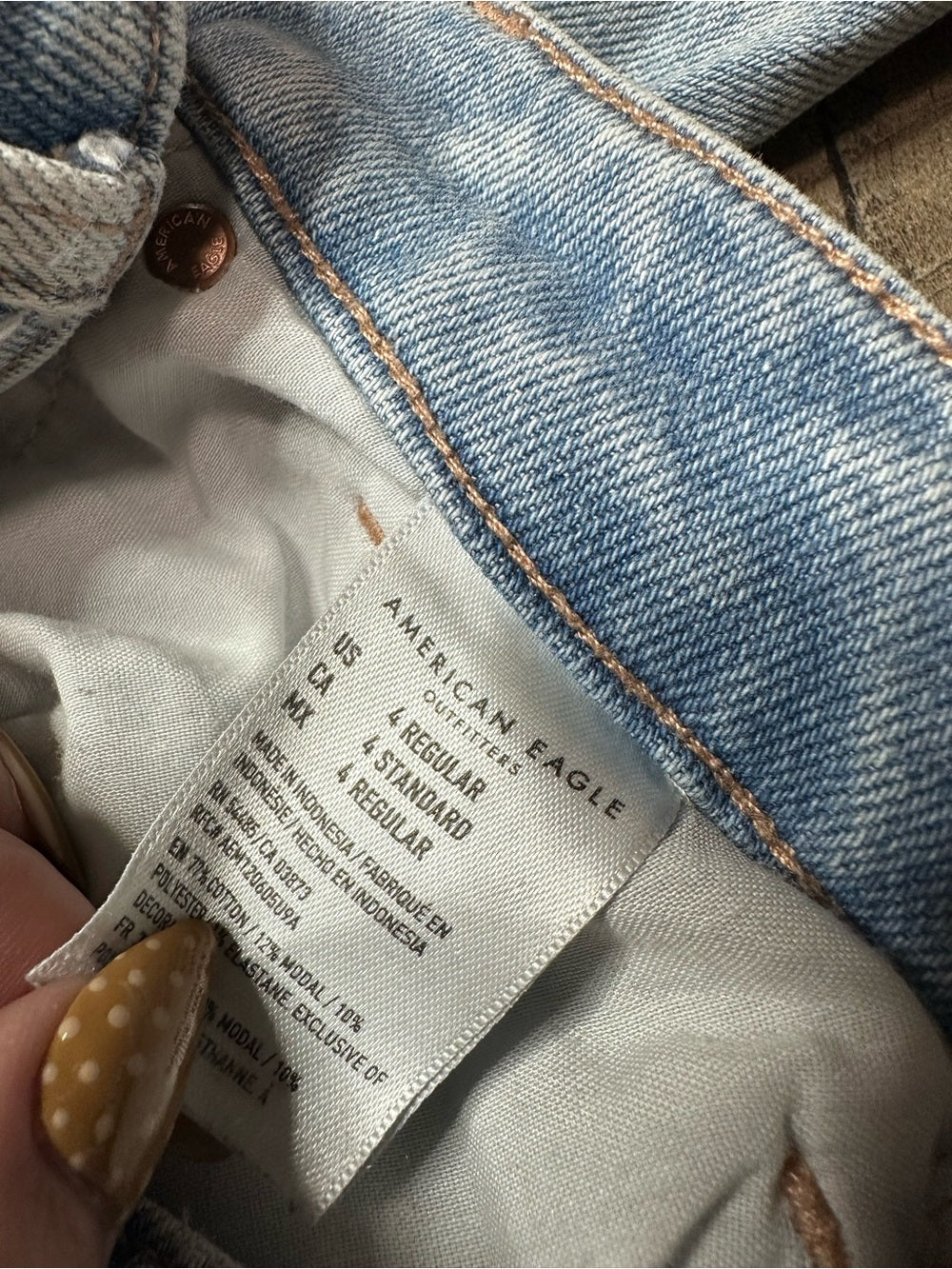 American Eagle Highest Rise Mom Jeans