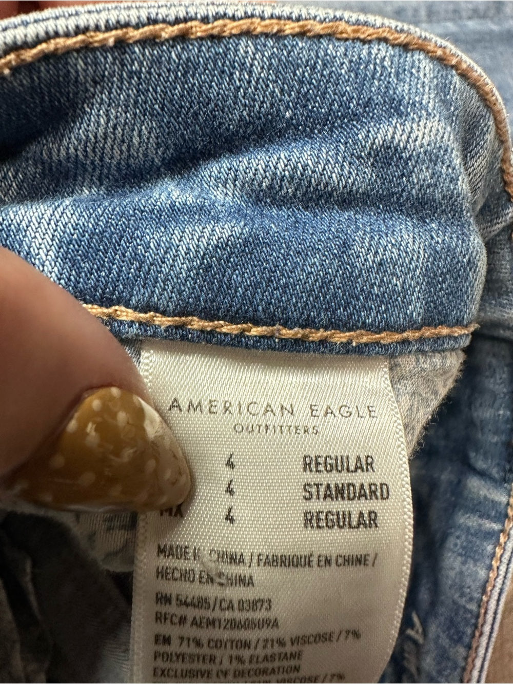 American Eagle Highest Rise Jeggings