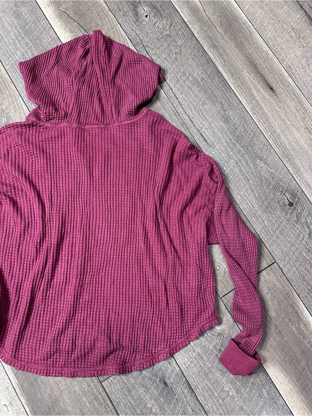 Aerie Offline Waffleknit Hoodie