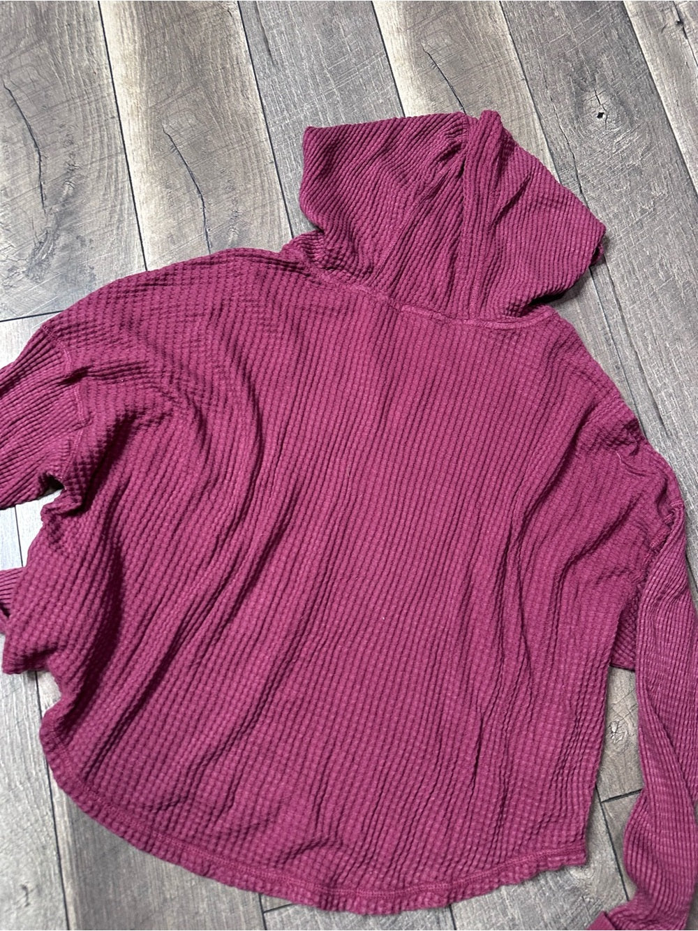 Aerie Offline Waffleknit Hoodie