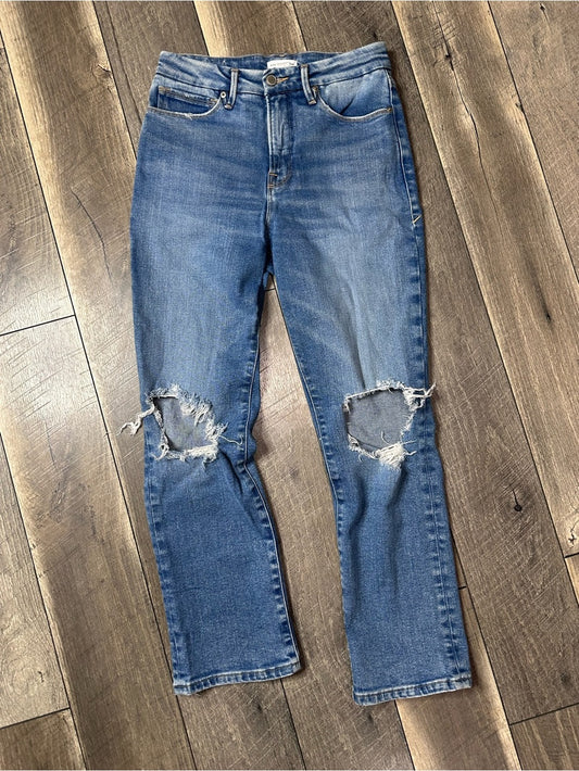 Good American Straight Leg Jeans