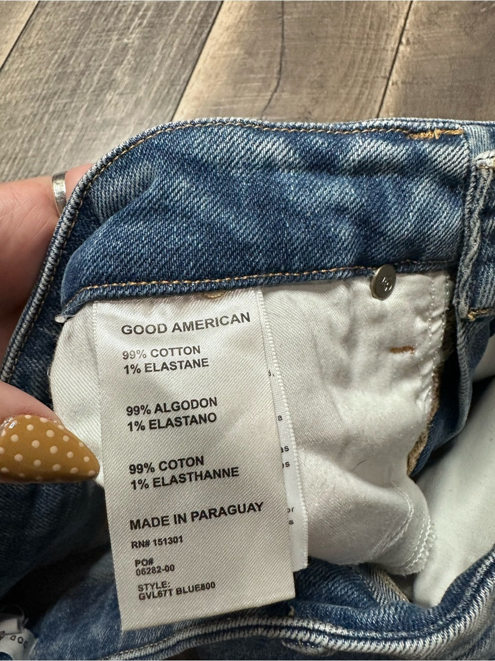 Good American Straight Leg Jeans