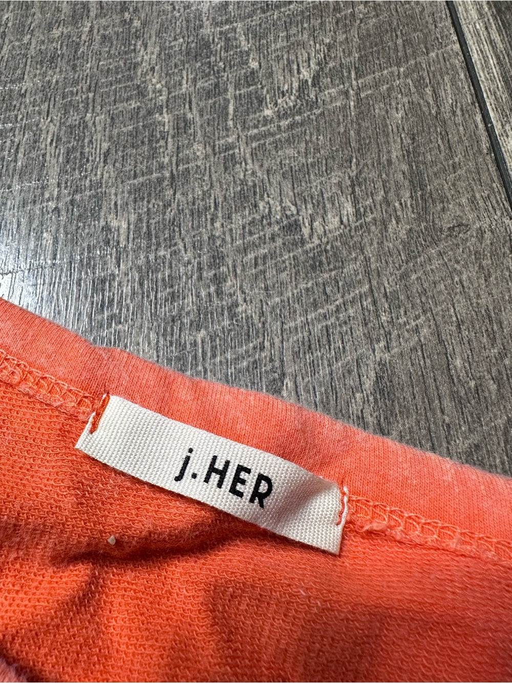 j. HER Short Sleeve Dolman Top