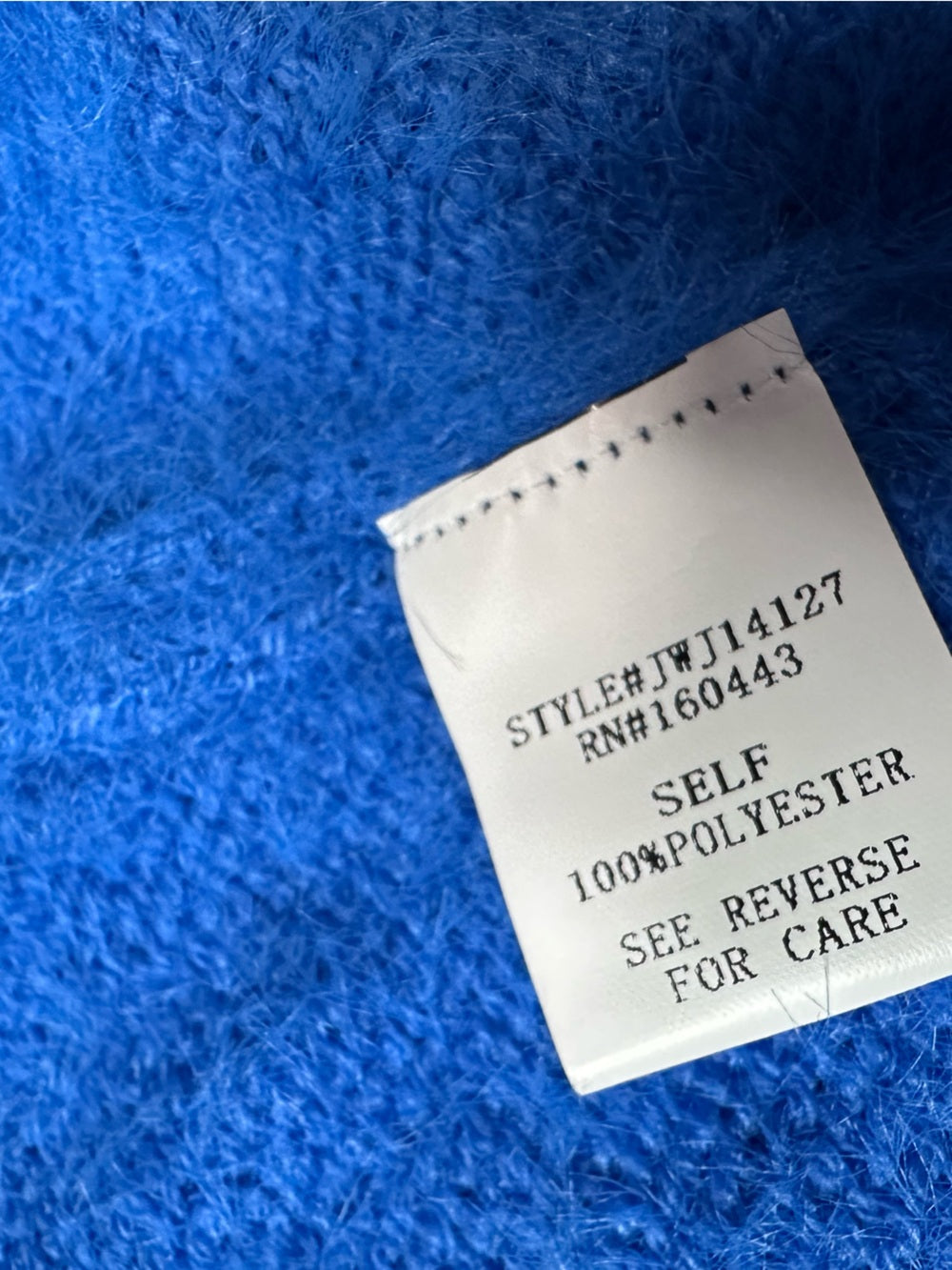 J.NNA Blue Super Cozy Soft Open Cardigan