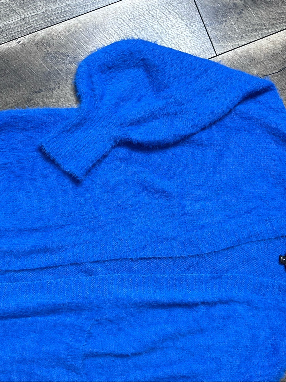 J.NNA Blue Super Cozy Soft Open Cardigan