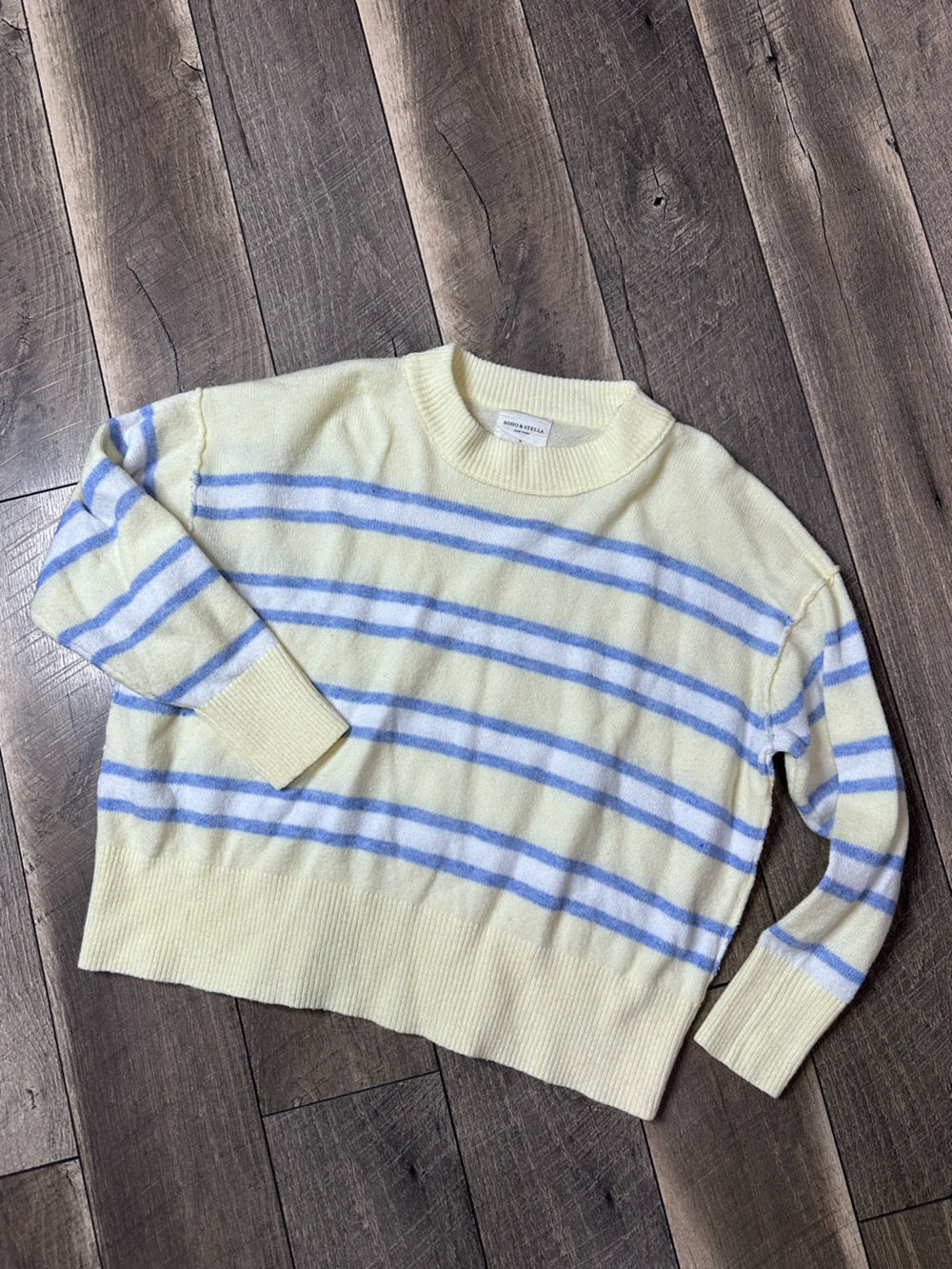 Soho & Stella Striped Sweater