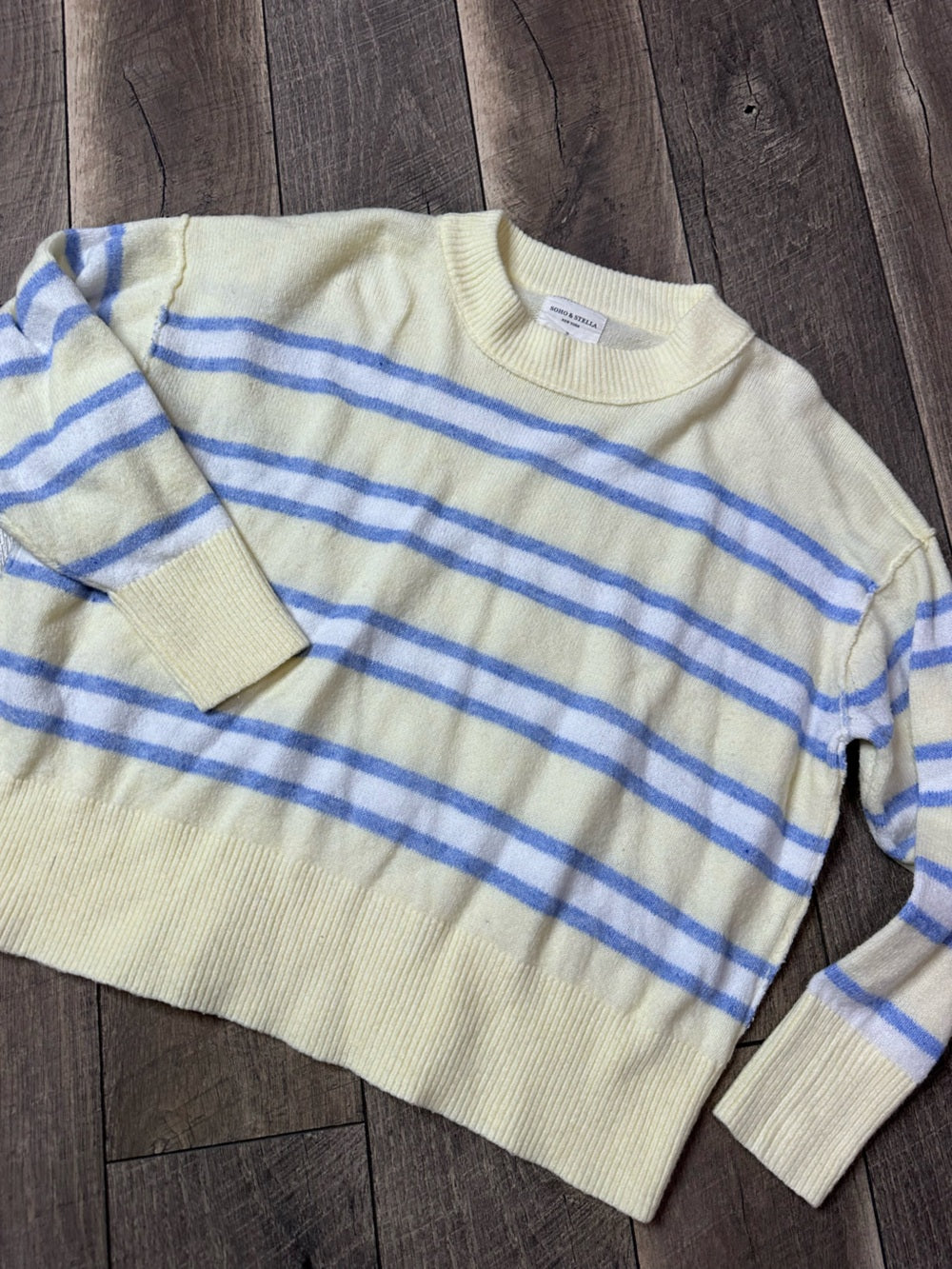 Soho & Stella Striped Sweater