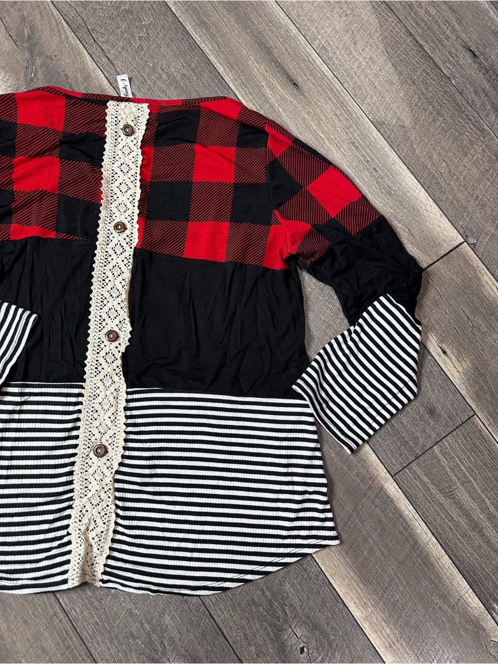 Lovely J Boutique Long Sleeve Top