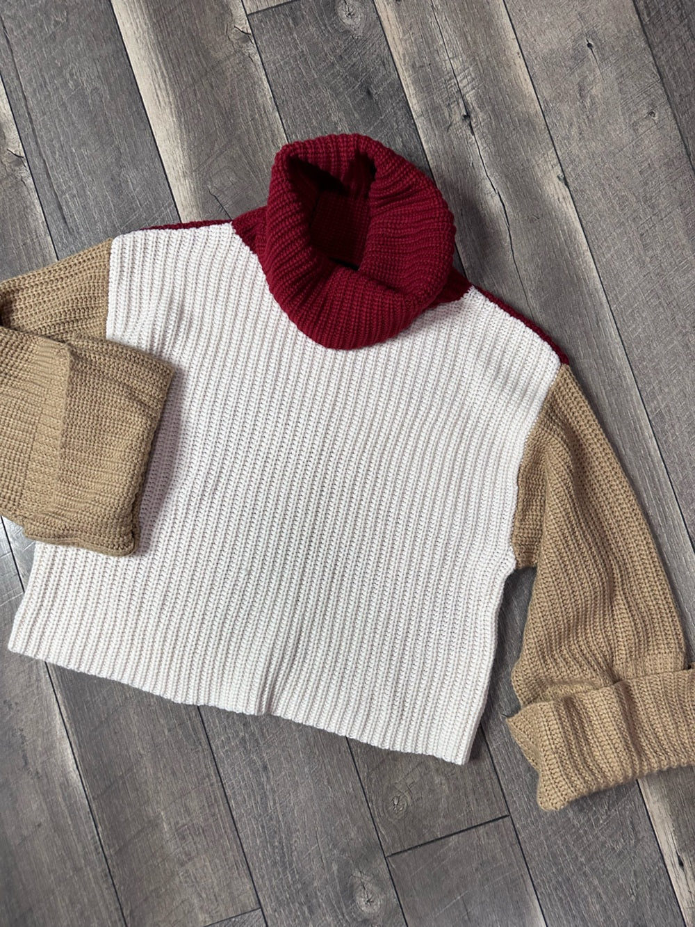 Lumiere Chunky Turtleneck Sweater